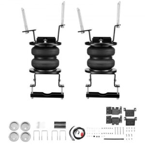 VEVOR Kit de suspensión de bolsa de aire, kit de bolsa de suspensión de resortes de aire compatible con Chevrolet Silverado 2500/3500HD y GMC Sierra 2500/3500HD 4WD RWD 2011-2019, carga de 5000 libras, 5 a 100 PSI