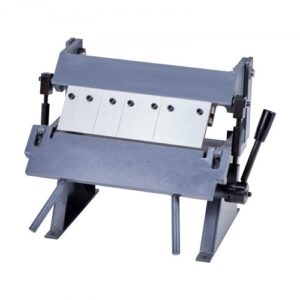 VEVOR Dobladora de Cajas y Bandejas, Dobladora de Chapa Metálica de 305 mm, Capacidad para Acero Dulce de 1 mm, Ajustable de 0-135°, Máquina Plegadora de Metal con 5 Dedos para Doblado Preciso