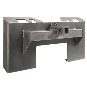 VEVOR Placa de Fijación para Dirección Deslizante, 1160 x 458 x 235 mm, Placa de Montaje Placa de Carga de Fijación Rápida con Receptor de Enganche de 58mm Compatible con Minicargador y Tractor