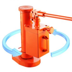 VEVOR Gato de Pierna Gato de Pierna 5 T Gato Hidráulico para Máquina Capacidad de Elevación 10 T Superior Altura de Pierna 25-230 mm Altura Superior 370-570 mm para Maquinaria De Elevación, Industria