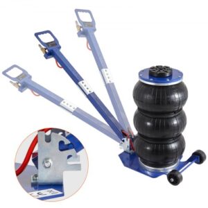 VEVOR Gato Neumático de Triple Bolsa Carga de 3 T para Elevación de Coches SUV