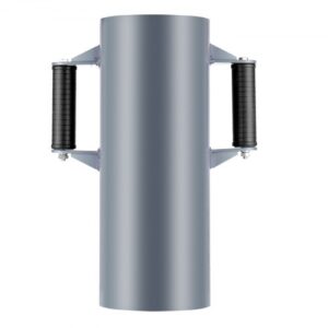 VEVOR Apisonador Manual para Postes de Cercas Resistente de Metal con Asas para Canal en U y Cercas de Madera, Compatible con Postes en T de hasta 15,5 cm de Diámetro Interior para Granjas, Jardines