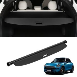 VEVOR Funda de Carga Retráctil Impermeable Mejorada, Protección de Seguridad para Toyota RAV4 2019-2025 5 Plazas, Resistente a los Rayos UV con Aleación de Aluminio, PVC, Textura de Cuero