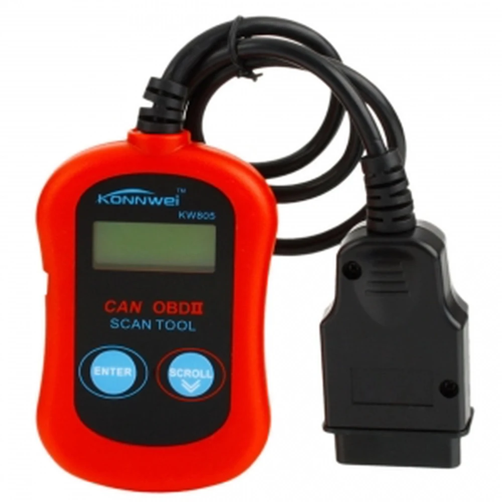 Obd2 Obdii Scanner Car Code Reader Data Tester Scan Diagnostic Tool Kw805