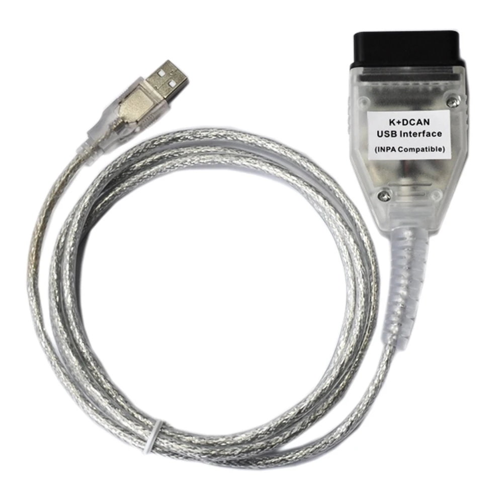 Inpa K+Dcan Can Interface Diagnostic Scanner Ediabas Obd Obd2 For Bmw & Mini