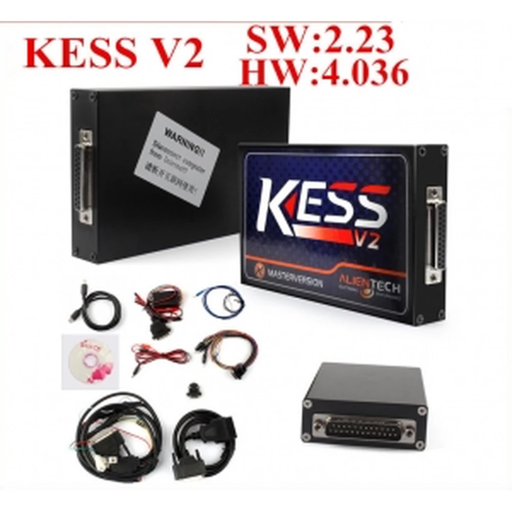 Kess V2.23 Obd2 Manager Tuning Kit Hw V4.036 No Token Limited Master Version