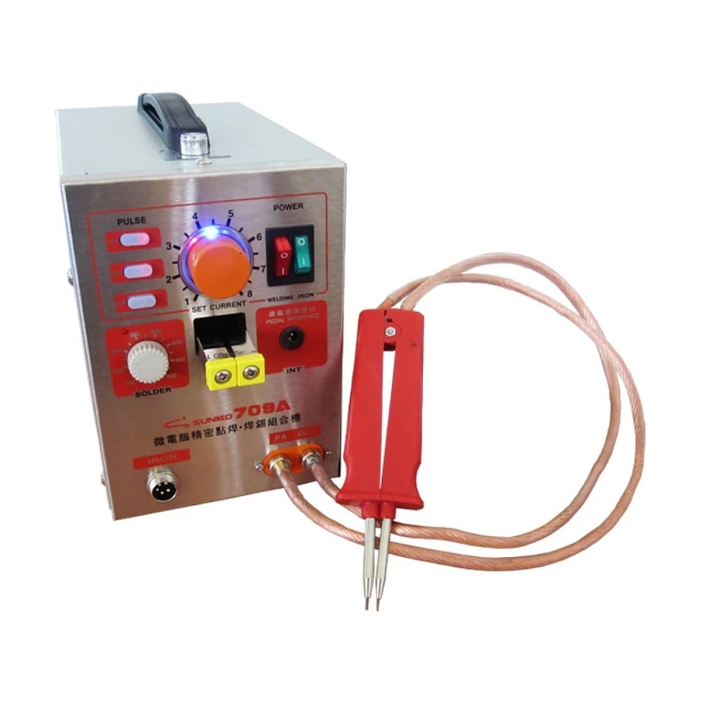 Maquina De Soldadura De Puntos Por Pulsos Baterias 18650, 2170 Y Similares, Hasta 800a, 1,9kw Pulse Spot Welder