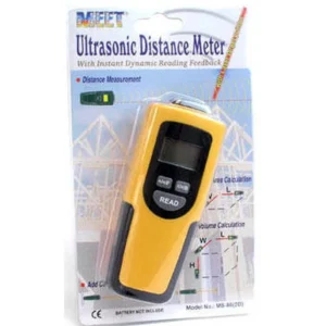Medidor de distancias por ultrasonidos con apuntador láser de satkit