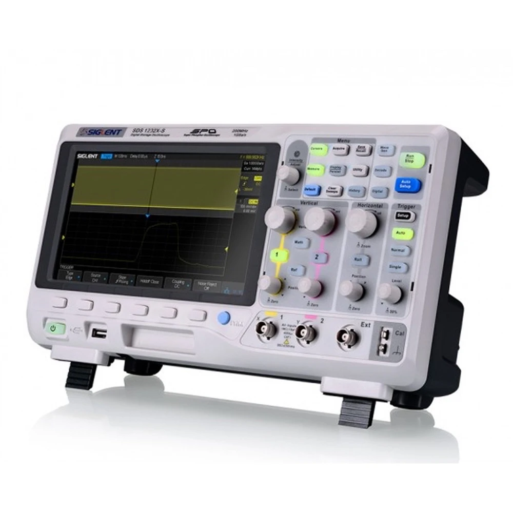 Osciloscopio Digital Siglent Sds1102x 2 Channel Dso With 100 Mhz Bandwidth, 1 Gsa / S And 14 Mpts Me