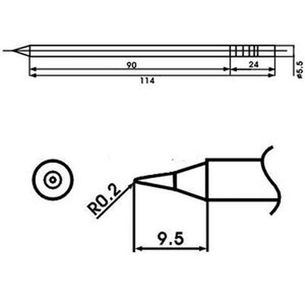 Aoyue Lf-I Punta Soldador Con Resistencia Incluida