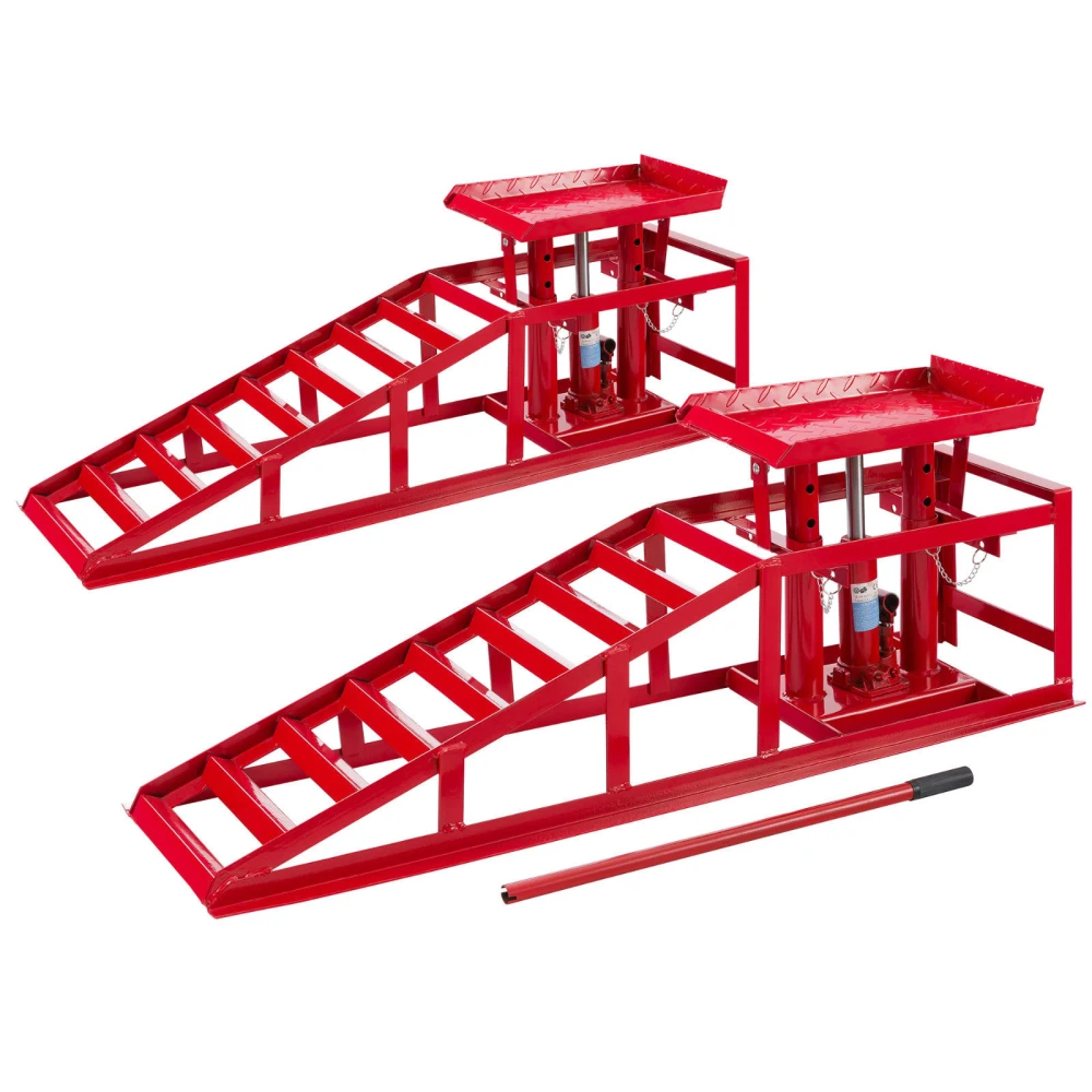 Rampa Elevadora Hidráulica Coche 2 Toneladas x 2 Piezas