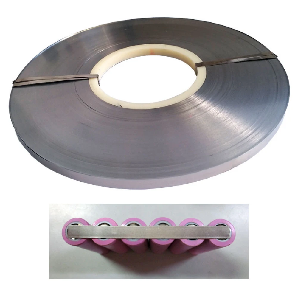Rollo Tira Acero 0,1mmx5mm 1 Kg Para Usar Con Sunkko 788h/709a/737g Maquina De Soldadura Baterias 18650