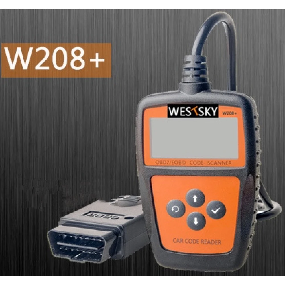 W280+ Lector Código Westsky Obd2 Tester Diagnóstico Motos Y Coches