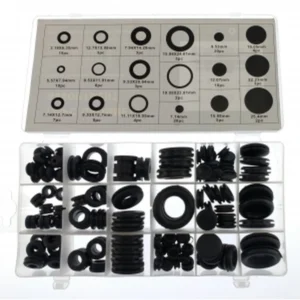 125pcs Surtido de Pasacables, Pasamuros y Tapones Ciegos - 12 Medidas