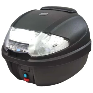 812 Baúl Universal de Moto Scooter Maleta 30 L Portacascos para 1 Casco