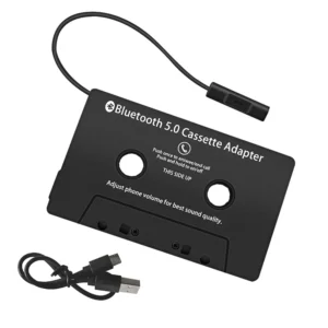 Adaptador de casete bluetooth para coche con manos libres y Bluetooth 5.0