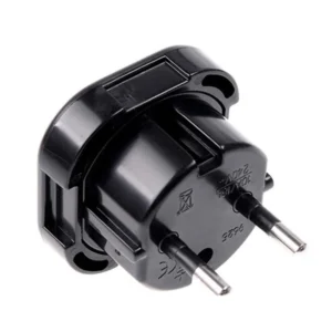 Adaptador enchufe UK a europeo de 3 pines para uso en España