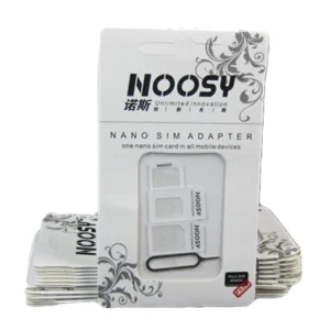 Adaptador Nanosim a Microsim, Sim y Extractor para iPhone - satkit