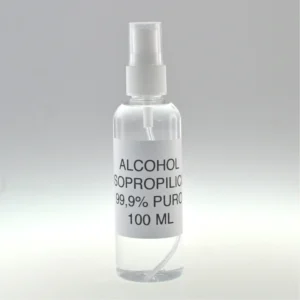 Alcohol Isopropílico 100 ml con Vaporizador para Limpieza y Desinfección