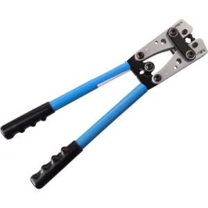Alicates de crimpado 6-50mm² con asas antideslizantes y rotación ajustable