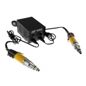 Base Dual Destornillador Eléctrico con Velocidad Regulable y 4 Puntas Incluidas
