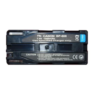 Batería compatible Canon BP-608 para videocámaras Canon