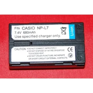 Batería compatible Casio NP-L7 para cámaras digitales y videocámaras
