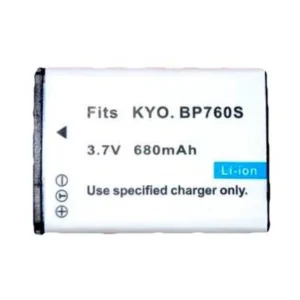 Batería compatible Kyocera BP-760S para cámaras digitales y videocámaras