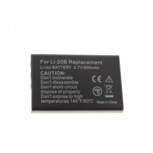 Batería compatible LI-20B para cámaras digitales Panasonic, Olympus y más