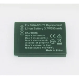 Batería compatible Panasonic BCH7E para cámaras digitales Panasonic y Samsung