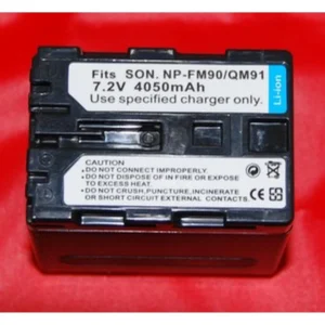 Batería compatible Sony NP-FM90 QM91 para videocámaras y cámaras digitales