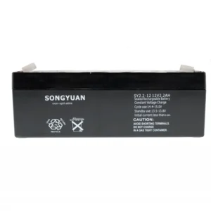 Batería gel plomo 12V 2.2Ah SY2.2-12 para alarmas y juguetes eléctricos