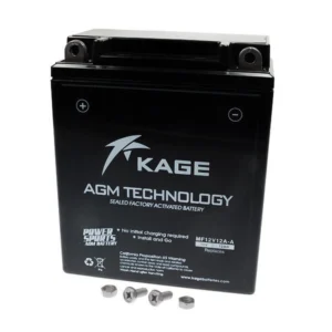 Bateria Moto 12n12a-4a-1 Yb12a-A de alto rendimiento y larga duración