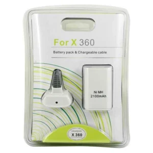 Bateria recargable carga y juega para mando inalámbrico Xbox 360