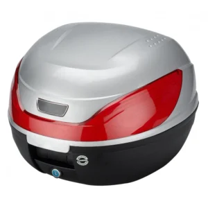 PRODUCTO REACONDICIONADO - Baúl de moto universal 32L - Maleta para moto con portacasco y cerradura