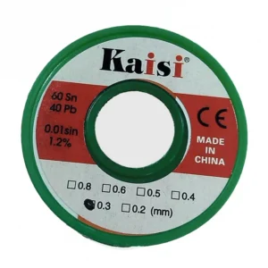 Bobina de estaño 0,3mm 150 gr para soldadura electrónica Mlink