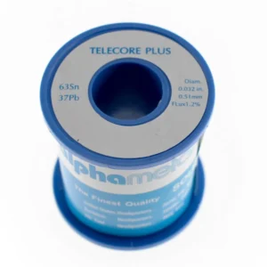 Bobina estaño 0,5 mm 400 gr para soldadura electrónica Alpha