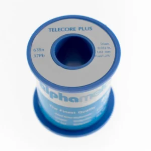 Bobina estaño 1 mm 400 gr Alpha para soldadura electrónica