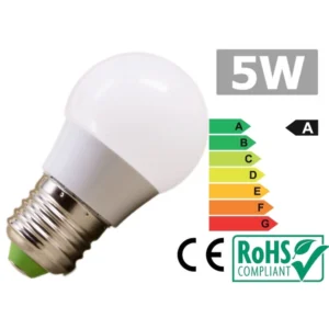 Bombilla Led E27 5W 6500k Luz Brillante para Iluminación Eficiente
