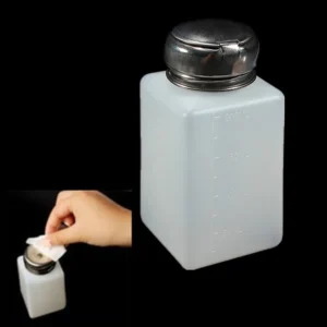Bote dispensador de alcohol 200ml para dosificación precisa y segura