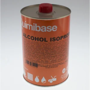 Botella Alcohol Isopropílico 1 Litro Quimibase para limpieza y desinfección