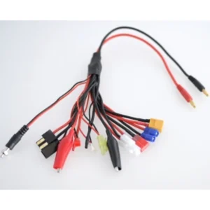 Cable cargador múltiple 12 en 1 para baterías Lipo RC Amass