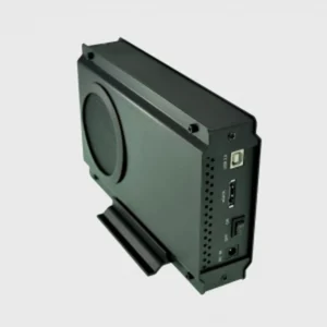 Caja externa USB 2.0 para disco duro 3.5 con ventilador y accesorios incluidos