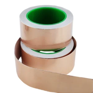 Cinta de cobre adhesiva 50mm x 20 metros para aplicaciones electrónicas