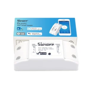 Conmutador WiFi Sonoff Basic para domótica compatible con Alexa y Google Home