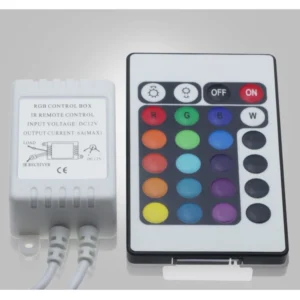 Controlador Tira Led Rgb con Mando a Distancia IR 24 Botones YourLed