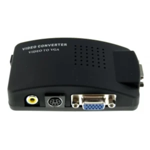 Convertidor señal Video S-Video a VGA para conectar consolas y monitores