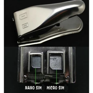 Cortador Dual tarjeta Sim a Microsim y Nanosim Uyigao para iPhone y iPad