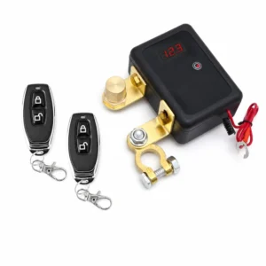 Desconectador de Batería Coche 12V Terminal Cortacorrientes Universal Antirrobo