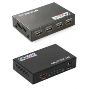 Divisor HDMI 1x4 Full HD 1 Entrada 4 Salidas Compatible 1080p HDTV y 3D